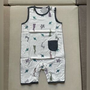 Nest Designs Bamboo Muslin Sleeveless Romper 24-18 months